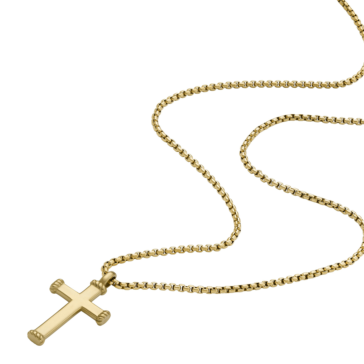 COLLAR FOSSIL  JF04701710 DORADO HOMBRE - 3
