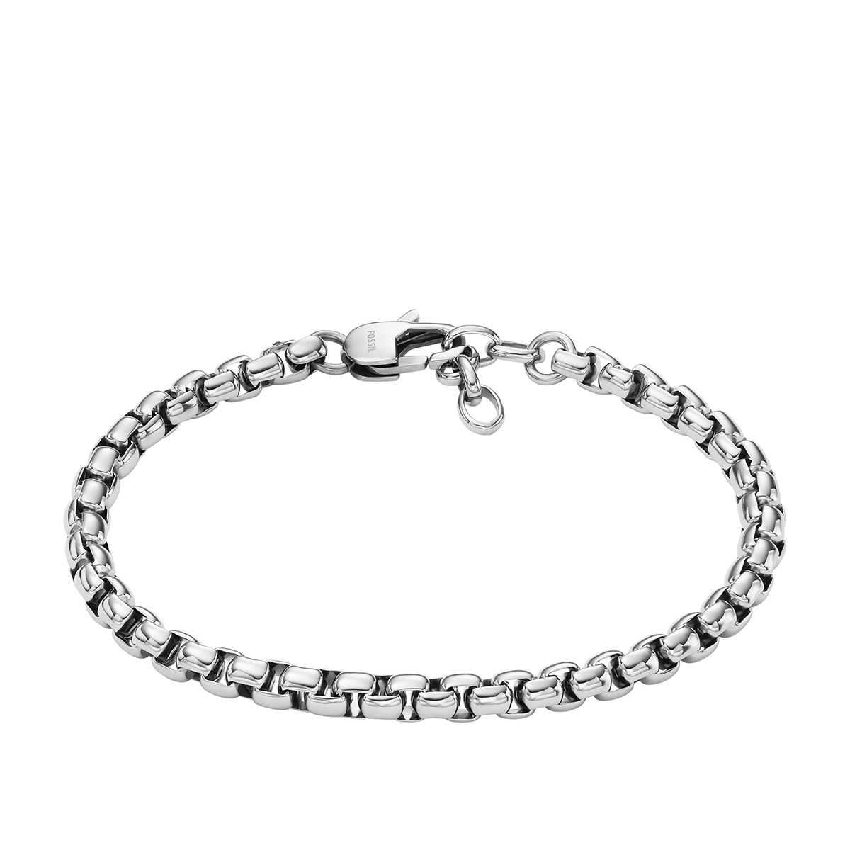 PULSERA FOSSIL  JF04562040 PLATEADO UNISEX - 1