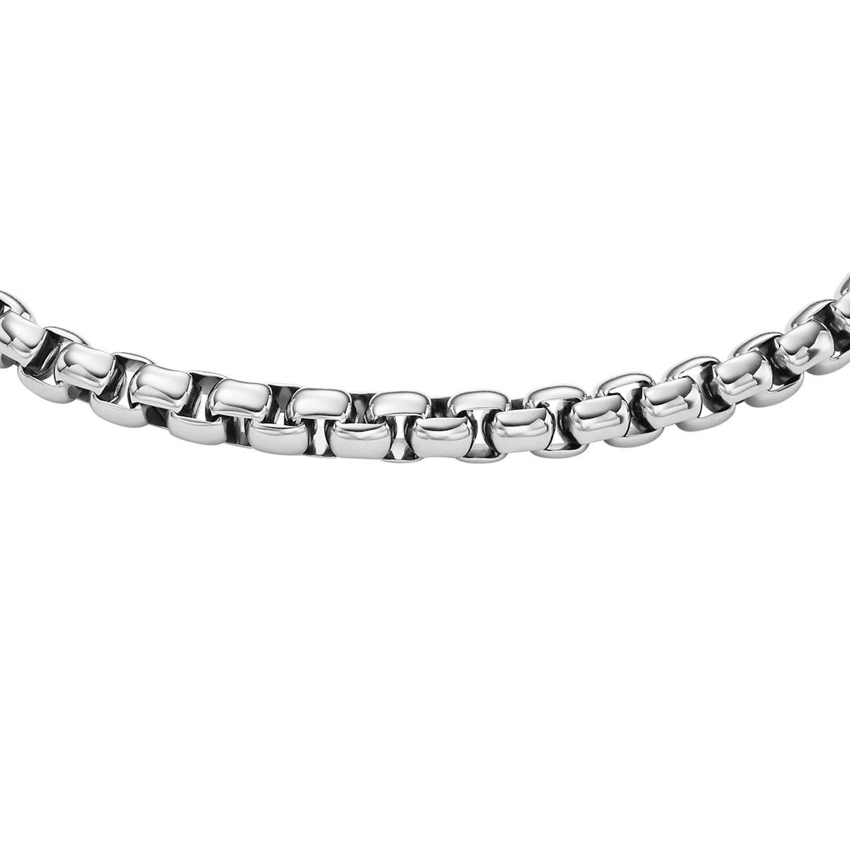 PULSERA FOSSIL  JF04562040 PLATEADO UNISEX - 3