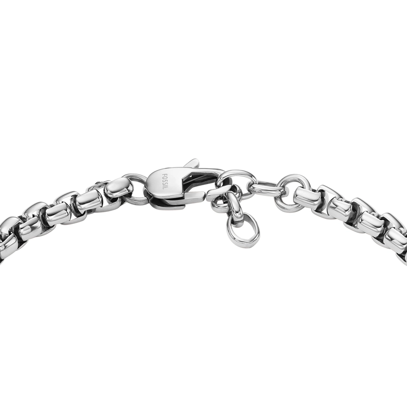 PULSERA FOSSIL  JF04562040 PLATEADO UNISEX - 4