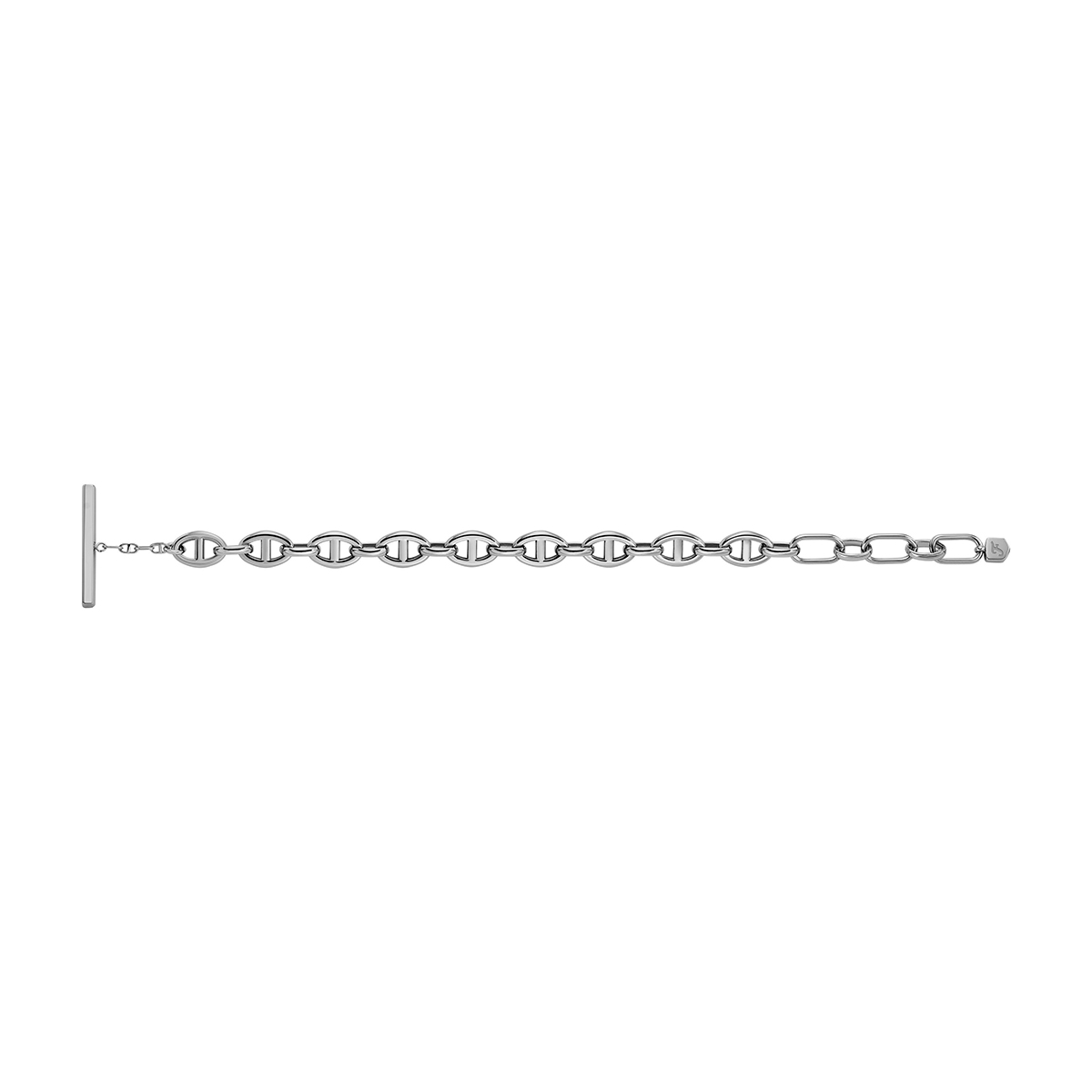PULSERA FOSSIL  JA7244040 PLATEADO MUJER - 2