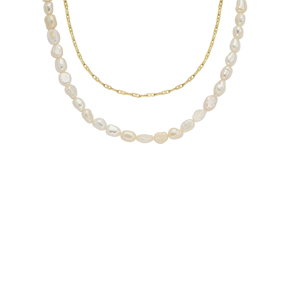 COLLAR FOSSIL JF04728710 DORADO MUJER - 2
