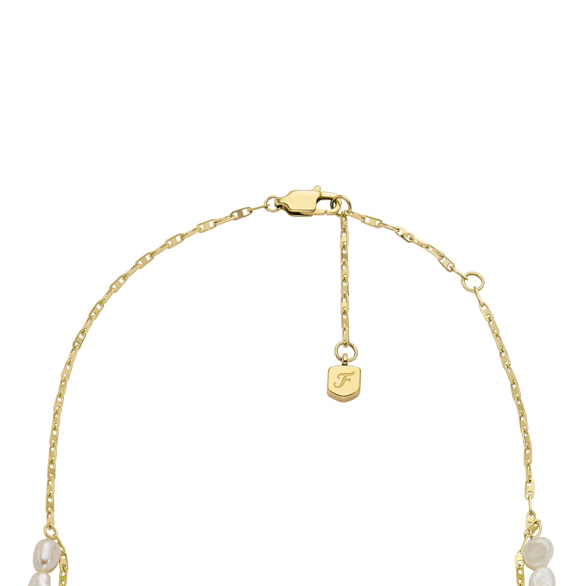 COLLAR FOSSIL JF04728710 DORADO MUJER - 3