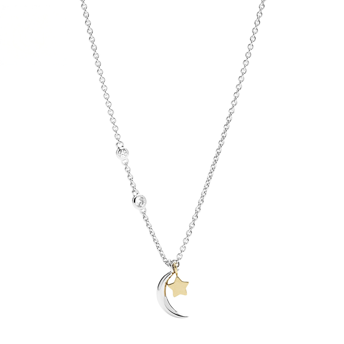 COLLAR FOSSIL JFS00432998 PLATEADO MUJER - 1
