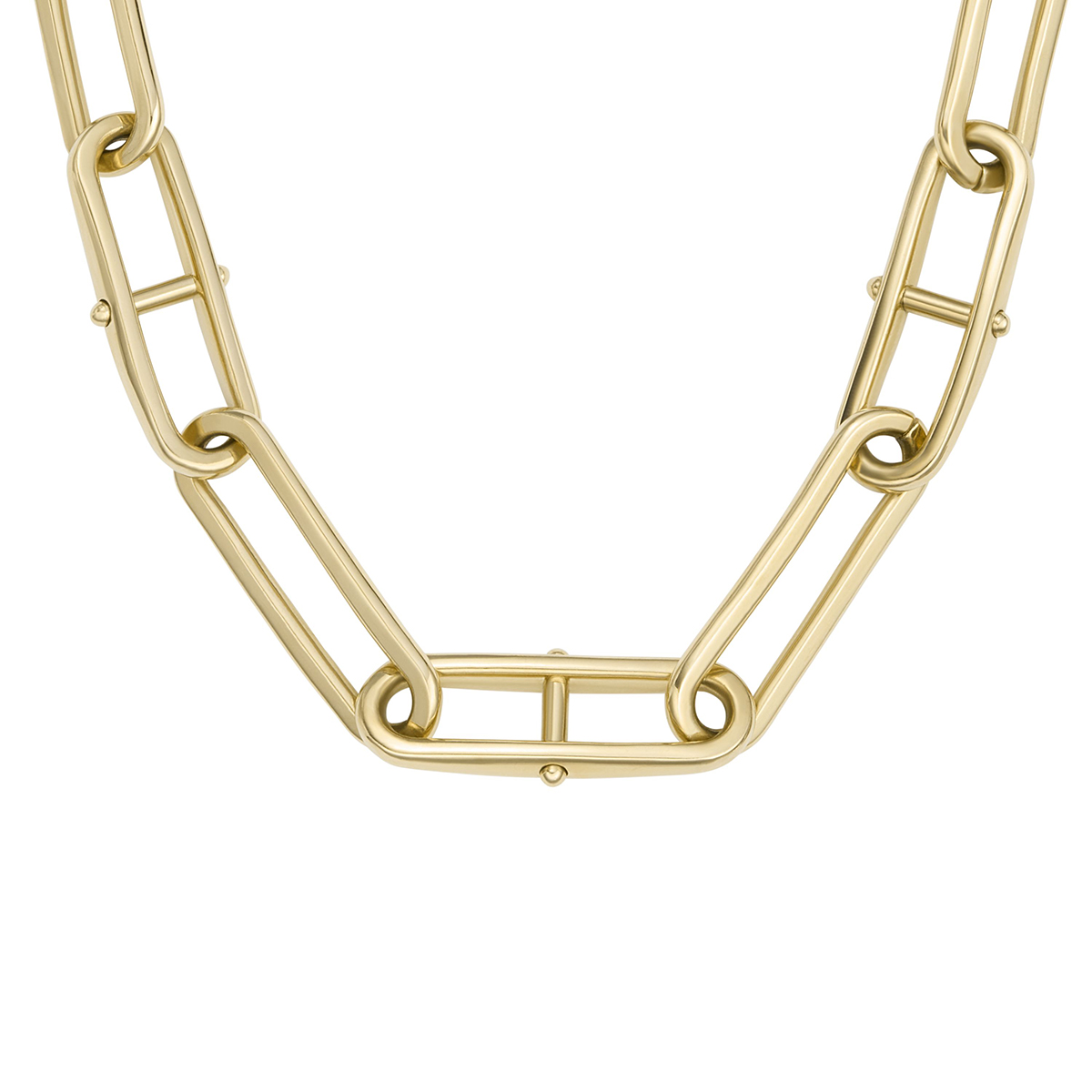 COLLAR FOSSIL JF04102710 DORADO MUJER - 4