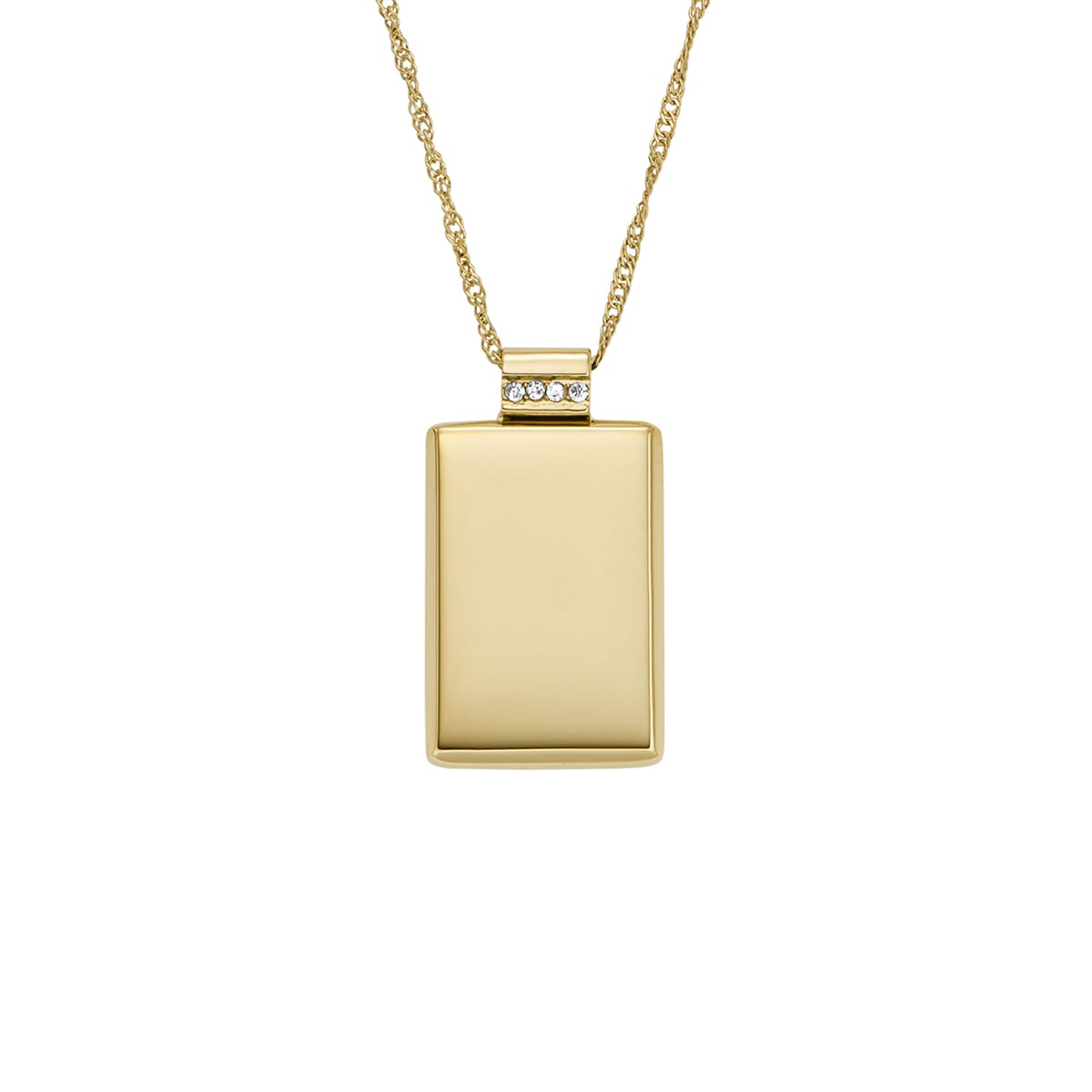 COLLAR FOSSIL JF04688710 DORADO MUJER - 2