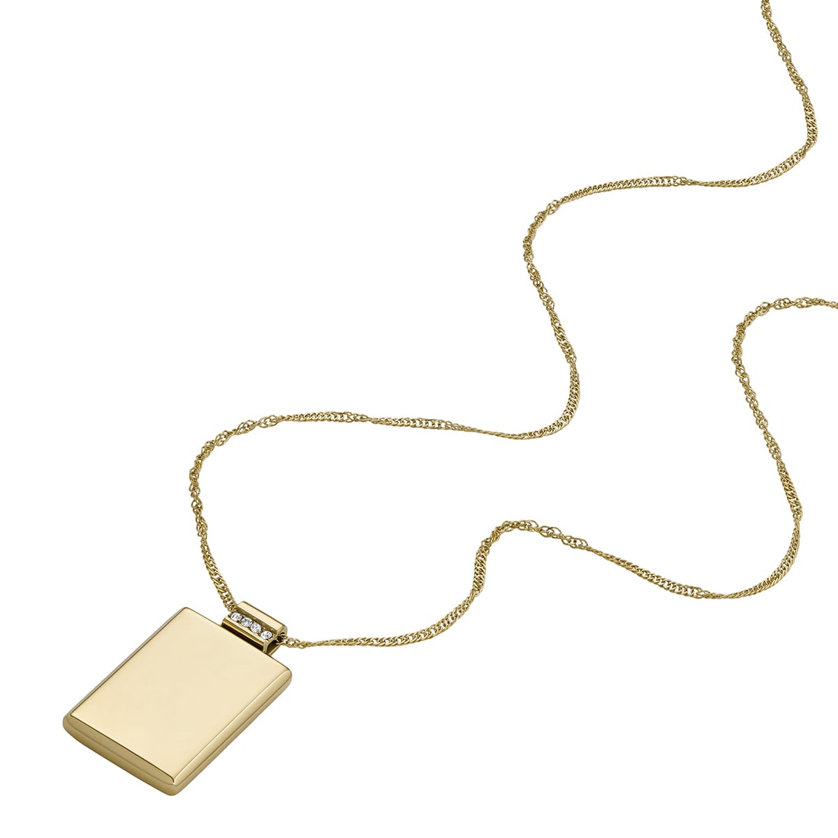 COLLAR FOSSIL JF04688710 DORADO MUJER - 3