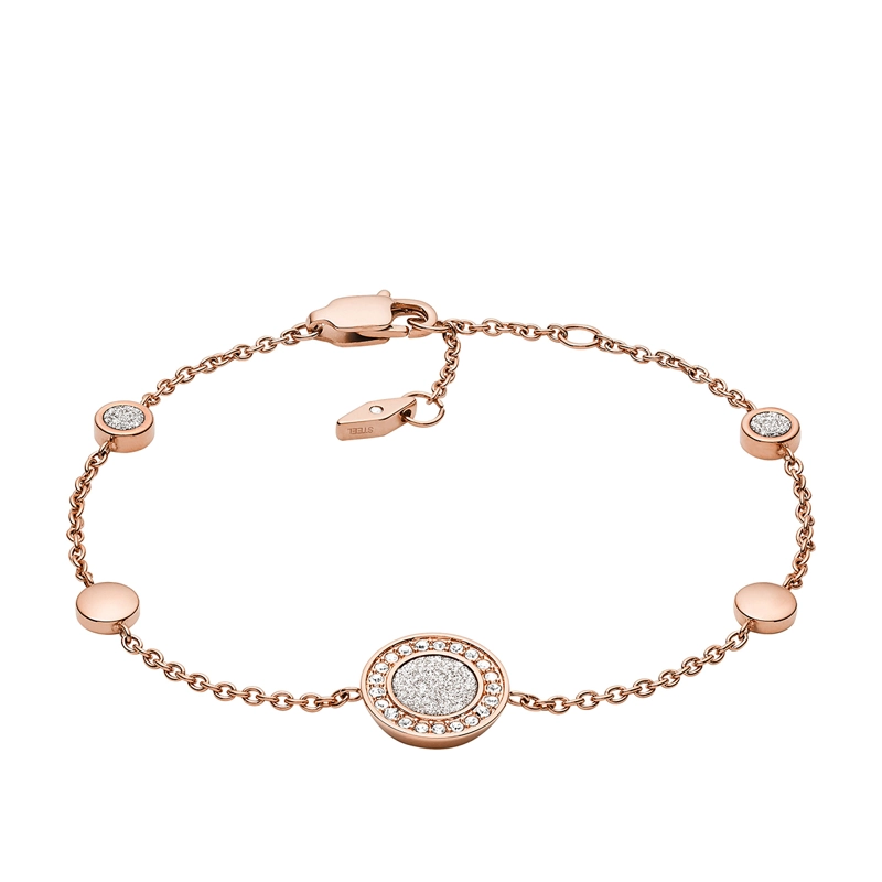 PULSERA FOSSIL  JF03264791 DORADO MUJER - 1
