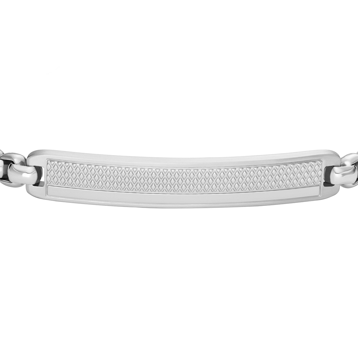 PULSERA FOSSIL JF04767040 PLATEADO HOMBRE - 2
