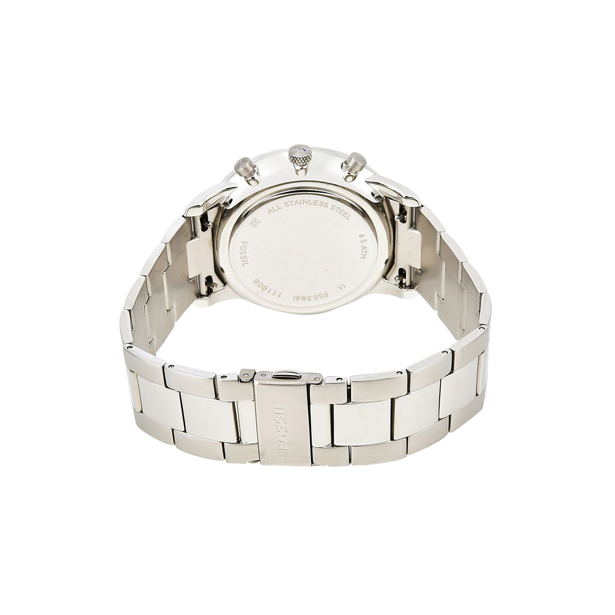 RELOJ FOSSIL FS5384 PLATEADO HOMBRE - 4