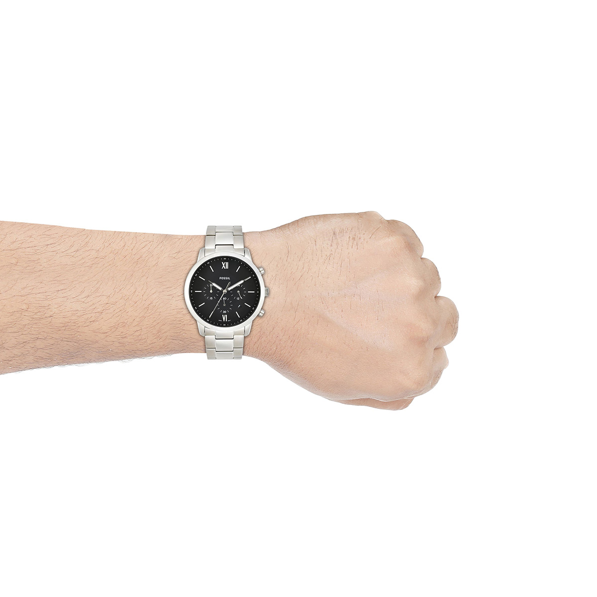 RELOJ FOSSIL FS5384 PLATEADO HOMBRE - 5