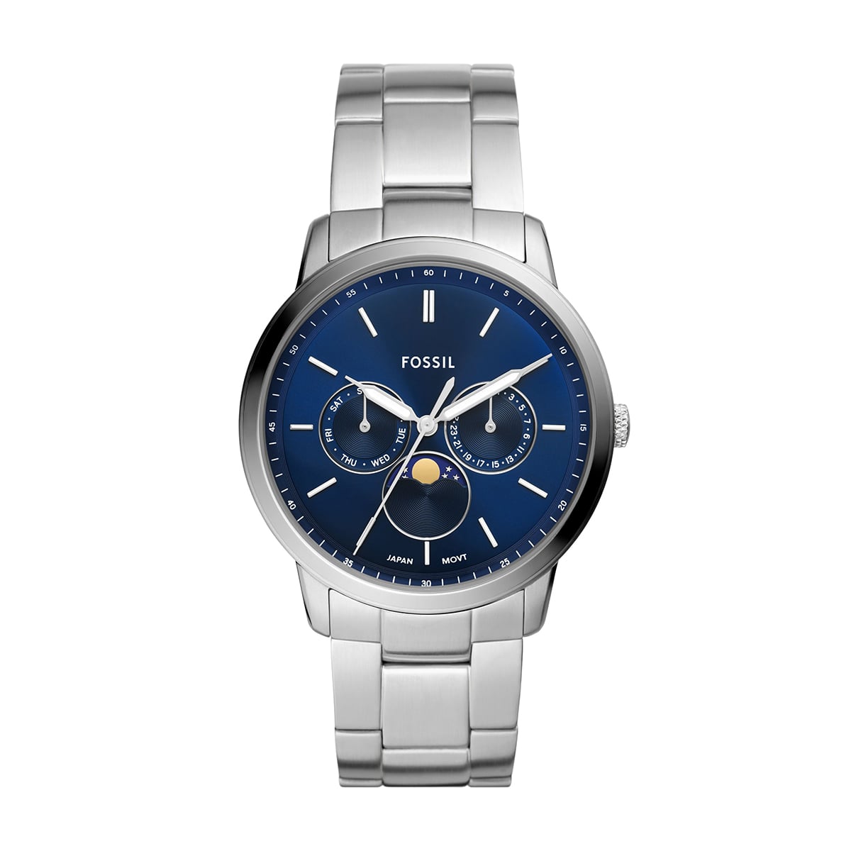 RELOJ FOSSIL FS5907 PLATEADO HOMBRE - 1