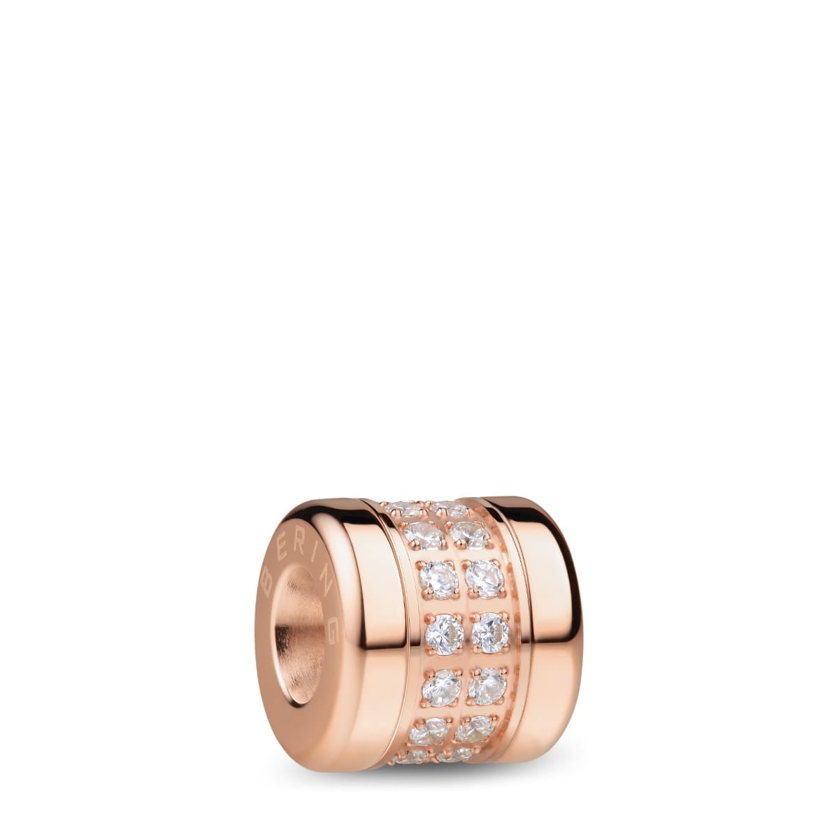 CHARM BERING LYKKE-3 PLATEADO - 1