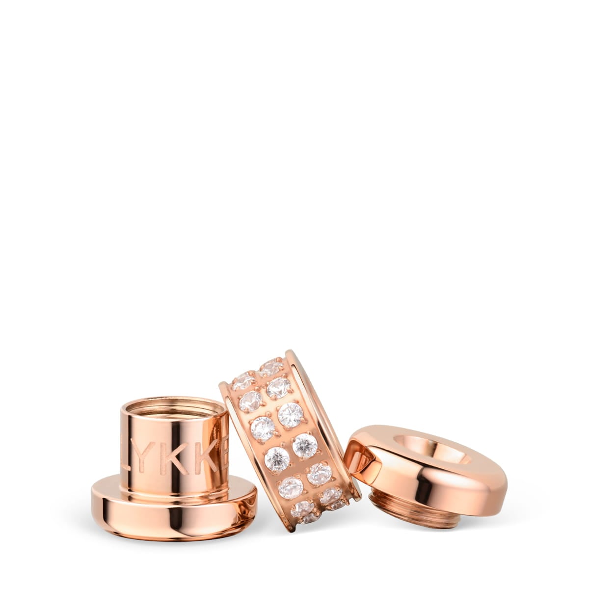 CHARM BERING LYKKE-3 PLATEADO - 3