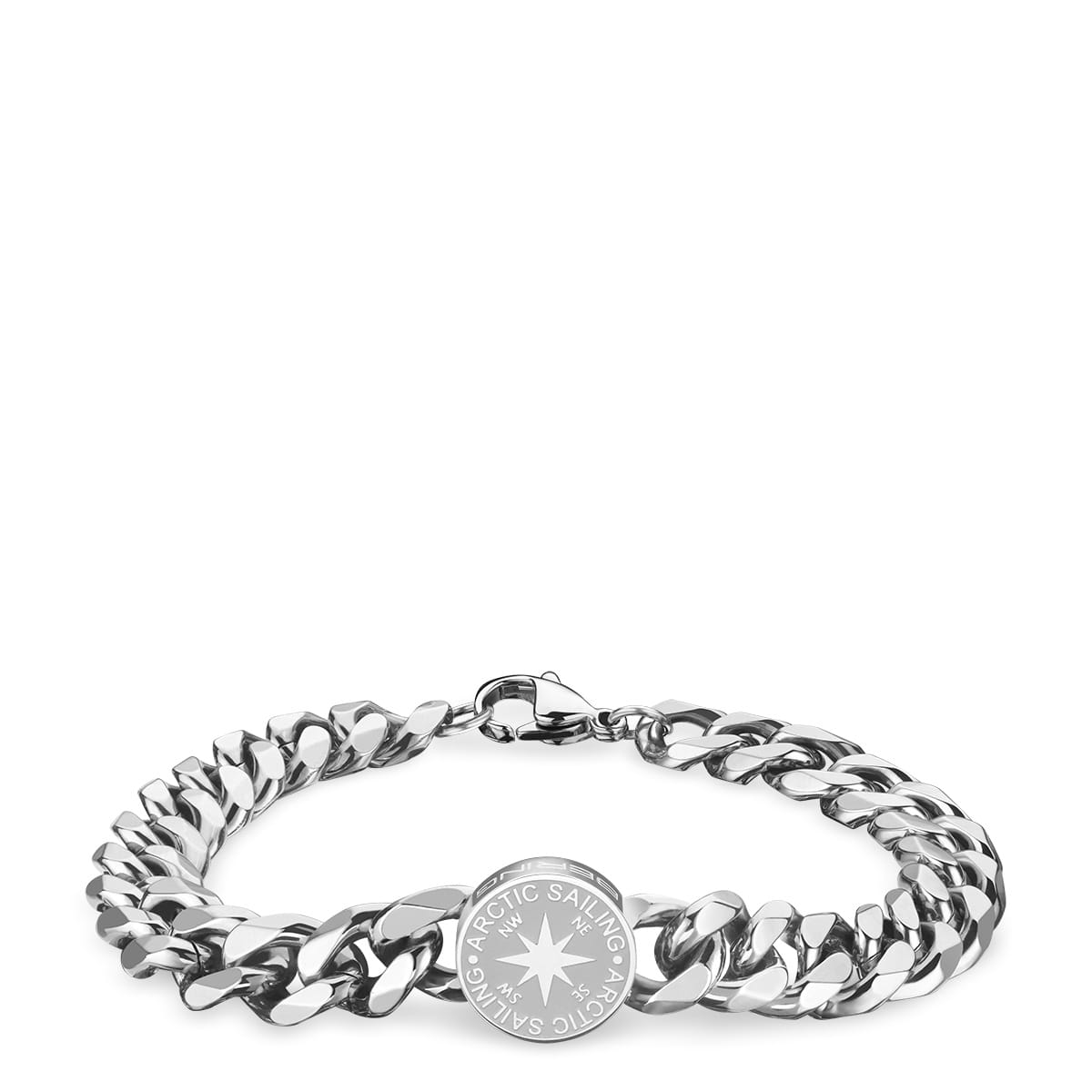 PULSERA BERING 636-10-180 PLATEADO - 1
