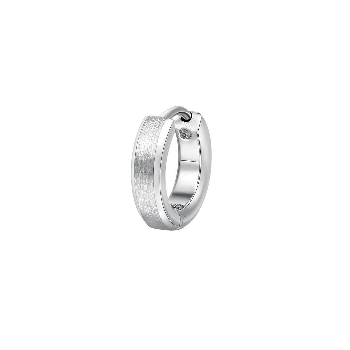 ARO SOLITARIO BROSWAY PLATEADO HOMBRE BIK21 - 1