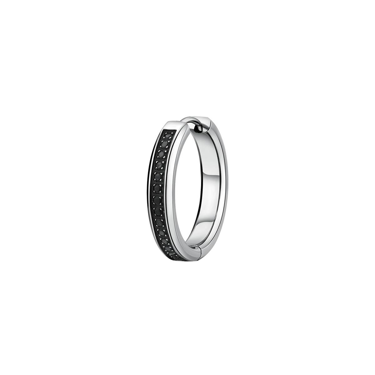ARO SOLITARIO BROSWAY PLATEADO HOMBRE BIK120
