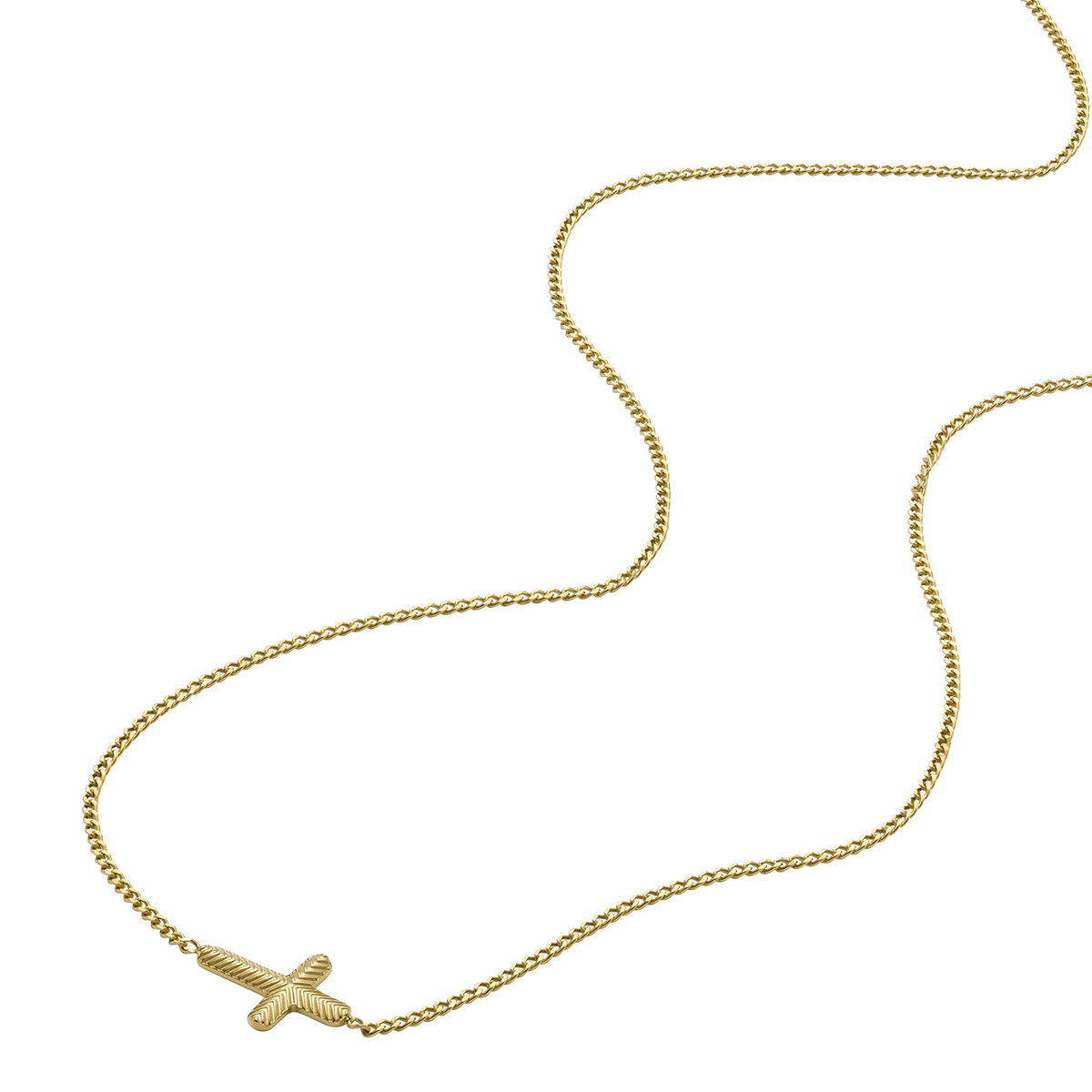 COLLAR FOSSIL JF04748710 DORADO MUJER - 3