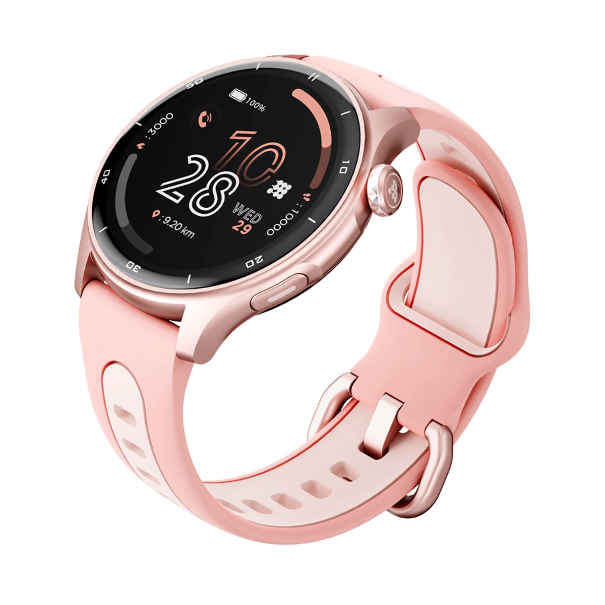 RELOJ SMART WATCH CUBITT CT-AURAP5 UNISEX ORO ROSA - 2