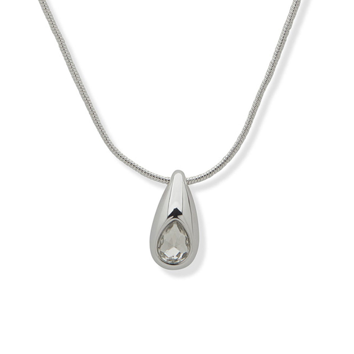 COLLAR ANNE KLEIN 01N00585 PLATEADO - 2