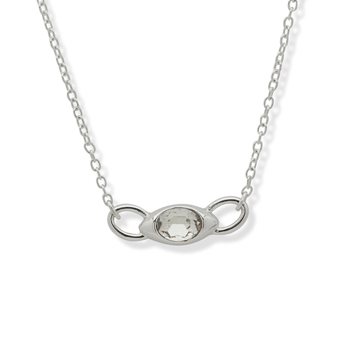 COLLAR ANNE KLEIN 01N00585 PLATEADO - 3
