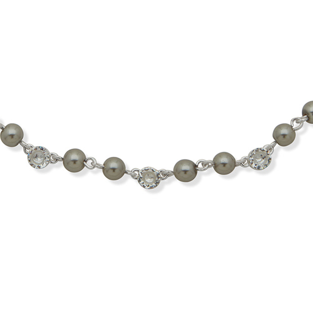 COLLAR ANNE KLEIN 01N00590 PLATEADO - 2