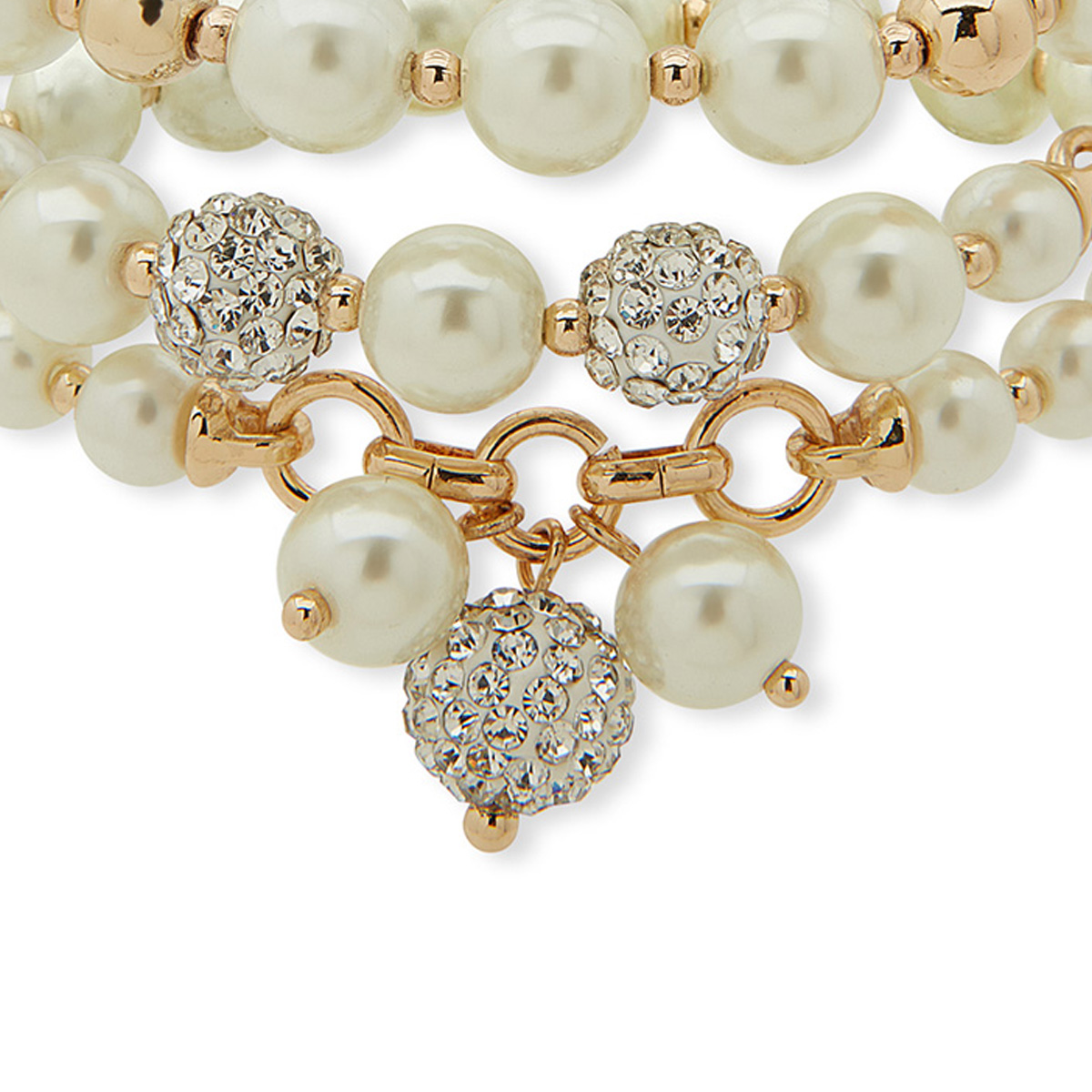 PULSERA ANNE KLEIN 01B00991 BLANCO - 2