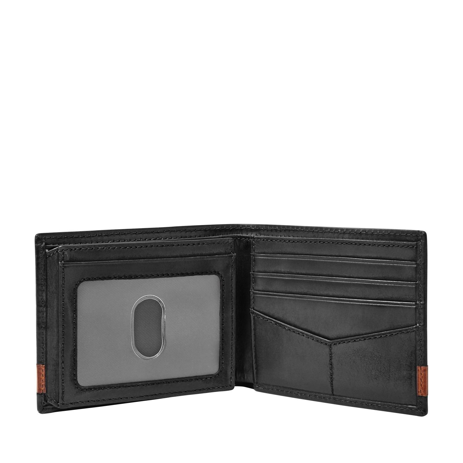 BILLETERA FOSSIL NEGRA ML3644001 - 2