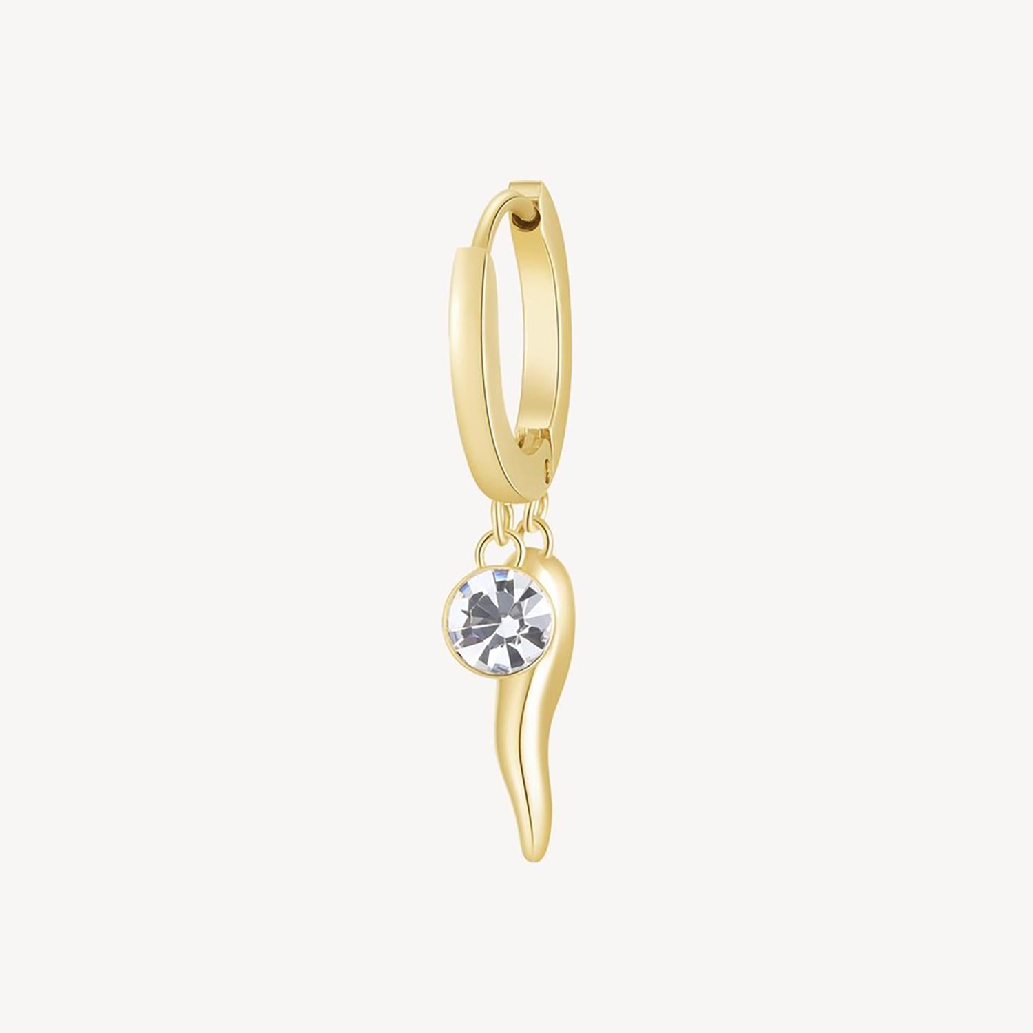 ARO SOLITARIO BROSWAY CHAKRA DORADO BHKE031 - 1