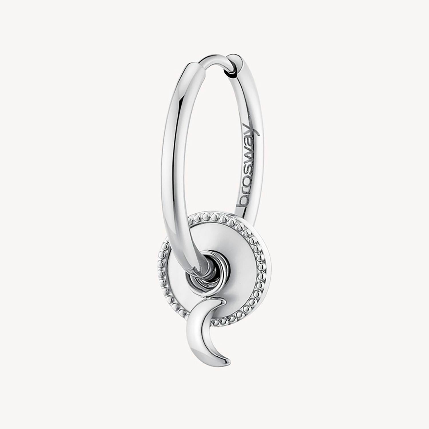 ARO SOLITARIO BROSWAY CHAKRA PLATEADO BHKE123 - 1