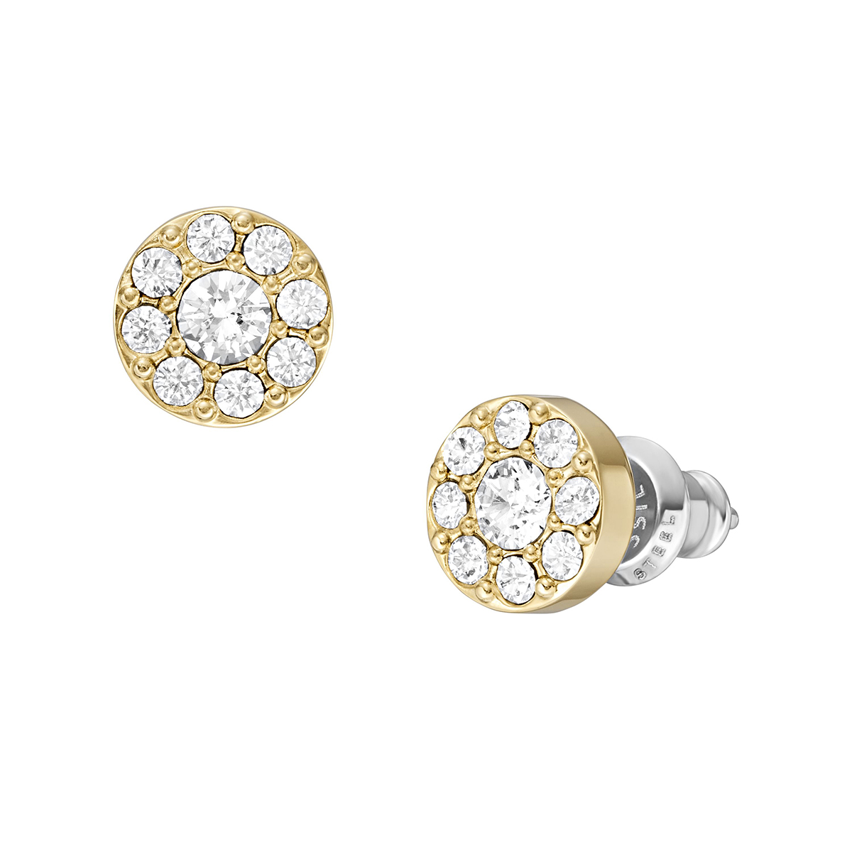 AROS FOSSIL  JF04375710 DORADO MUJER - 2