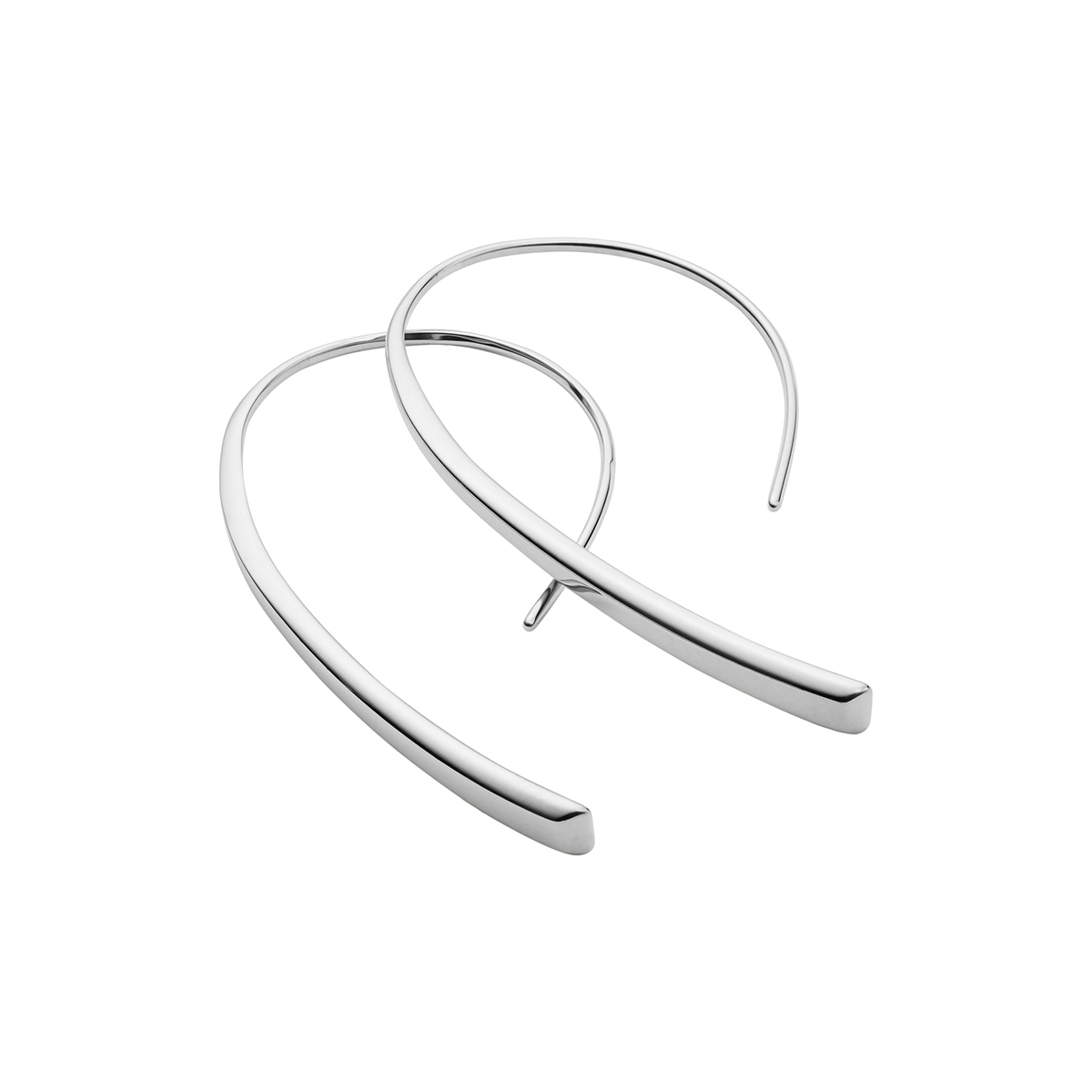 AROS FOSSIL  JF01702040 PLATEADO MUJER - 1