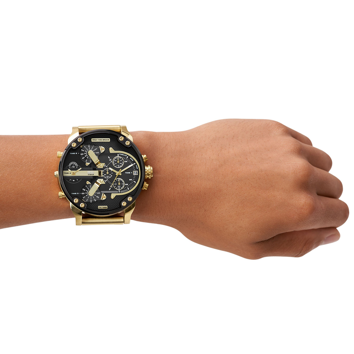 RELOJ DIESEL DZ7333 DORADO - 4
