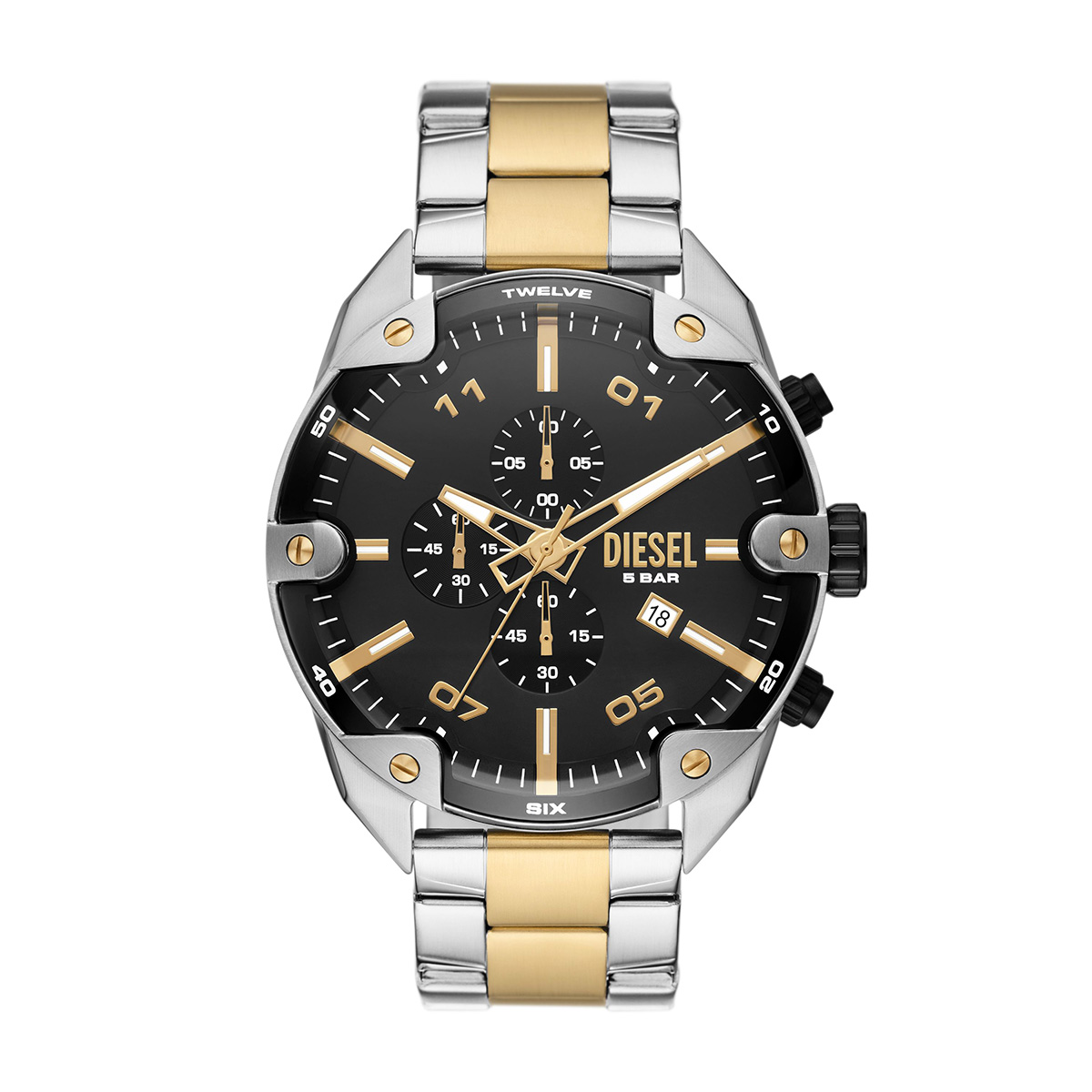 RELOJ DIESEL DZ4627 BICOLOR - 1