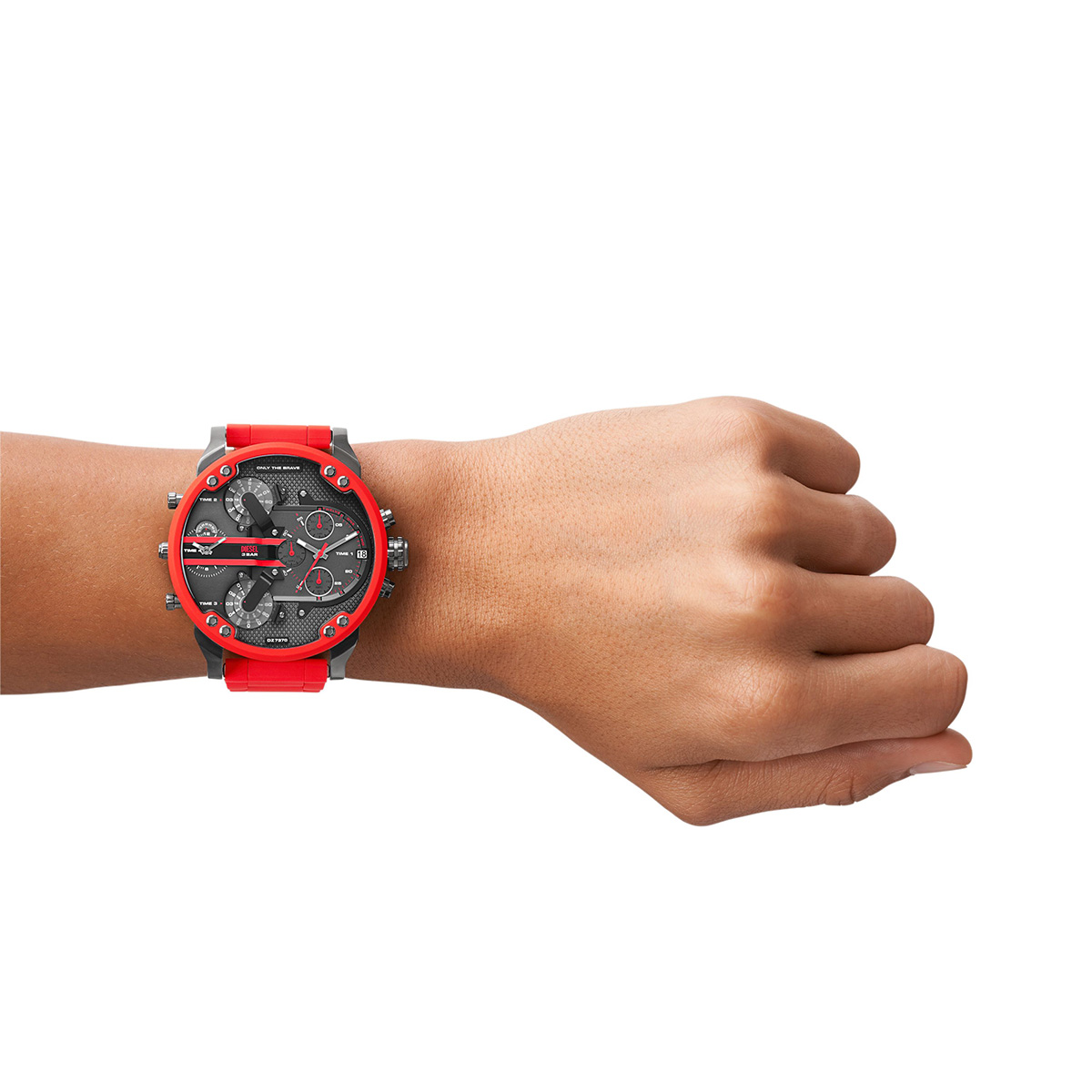 RELOJ DIESEL DZ7370 ROJO - 3