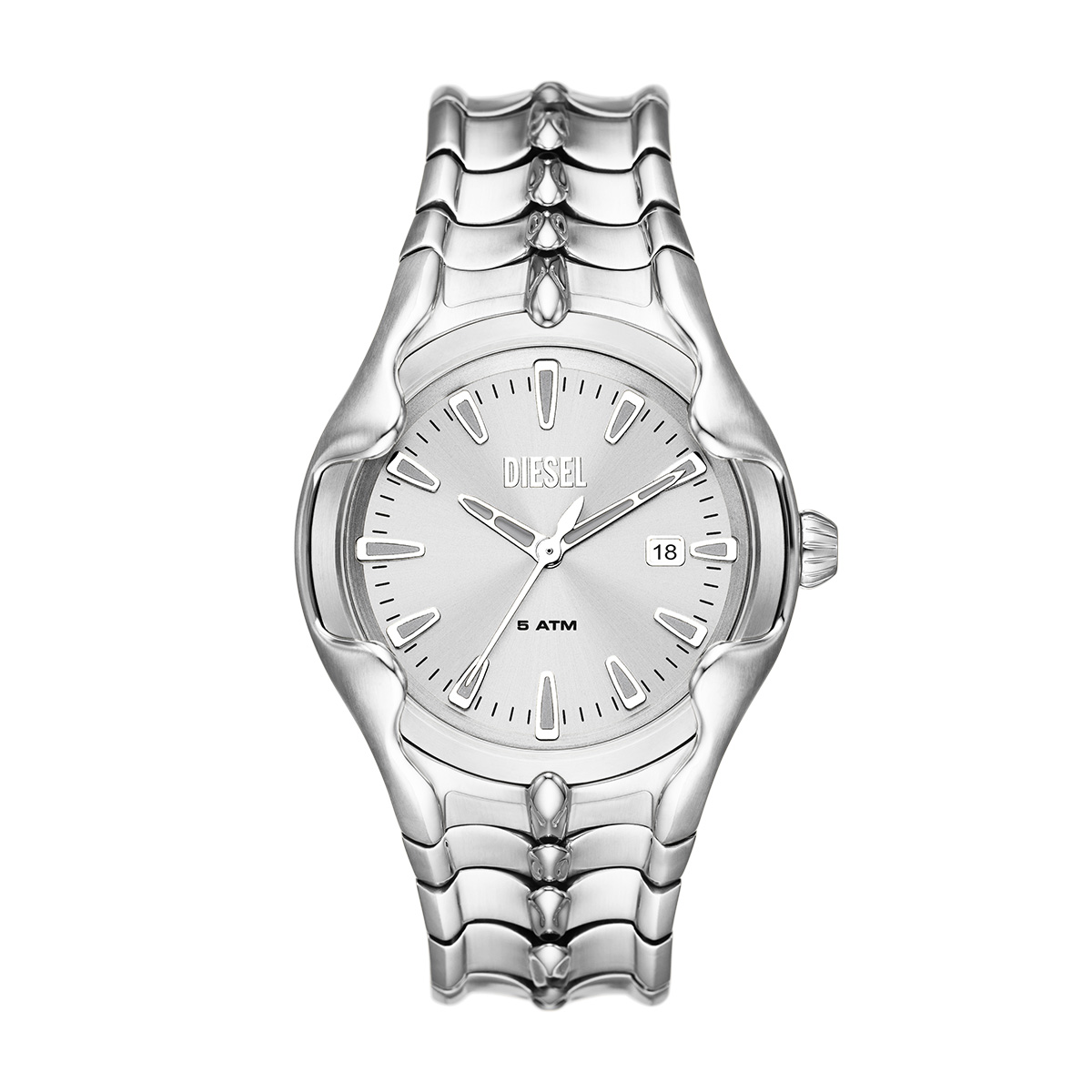 RELOJ DIESEL DZ2185 PLATEADO - 1