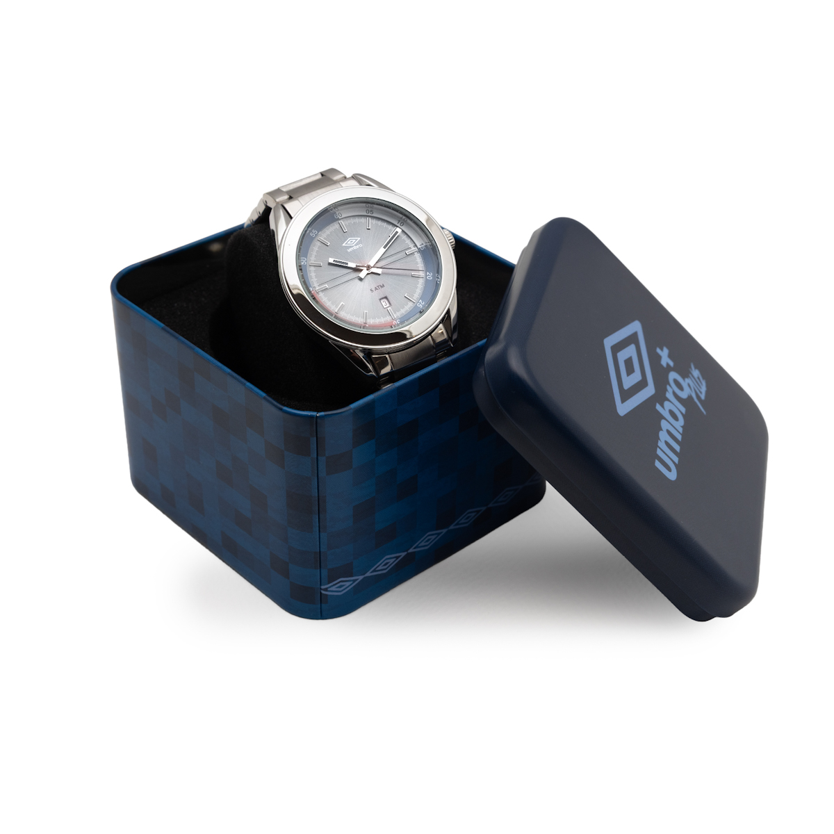 RELOJ UMBRO PLUS UMBP-1500-59 PLATEADO - 3