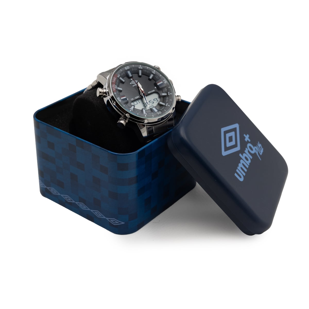 RELOJ UMBRO PLUS UMBP-1500-21 PLATEADO - 3