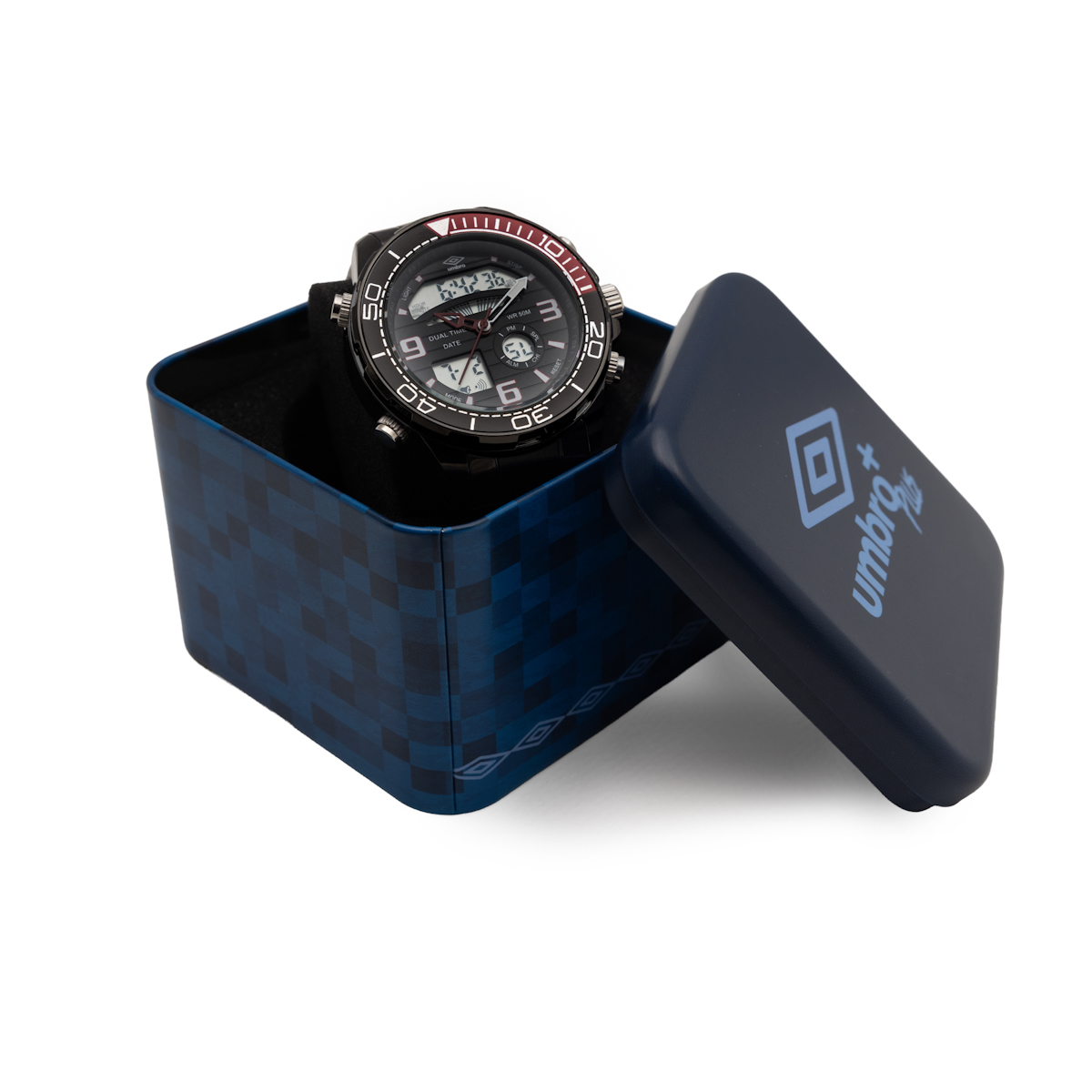 RELOJ UMBRO PLUS UMBP-1500-43 NEGRO - 3