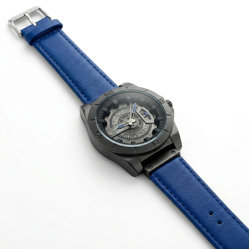 RELOJ ANALOGO DIGITAL HOMBRE UMBRO PLUS AZUL UMBP-1500-189 - 2
