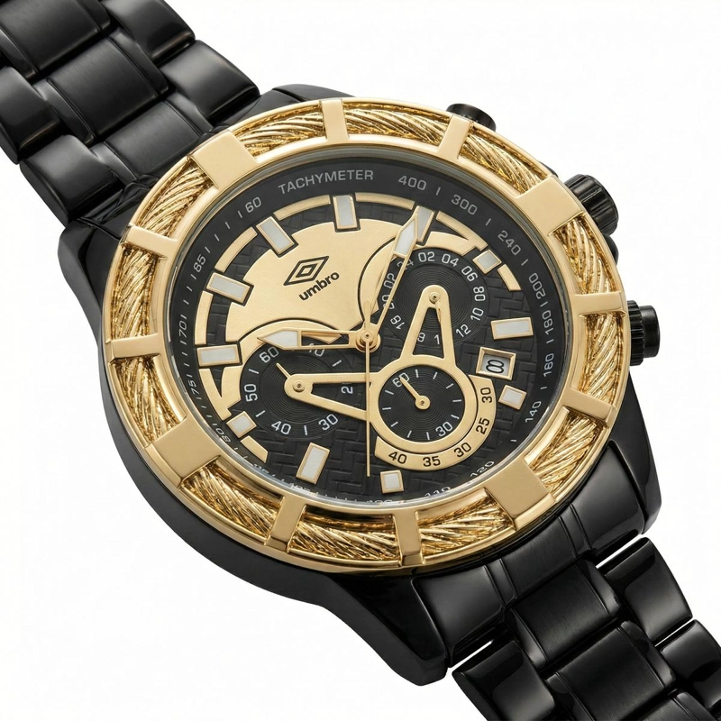 RELOJ ANALOGO HOMBRE UMBRO PLUS GRIS UMBP-1500-68 - 3