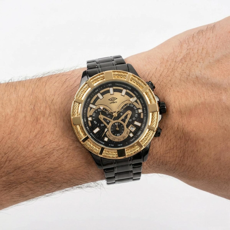 RELOJ ANALOGO HOMBRE UMBRO PLUS GRIS UMBP-1500-68 - 5