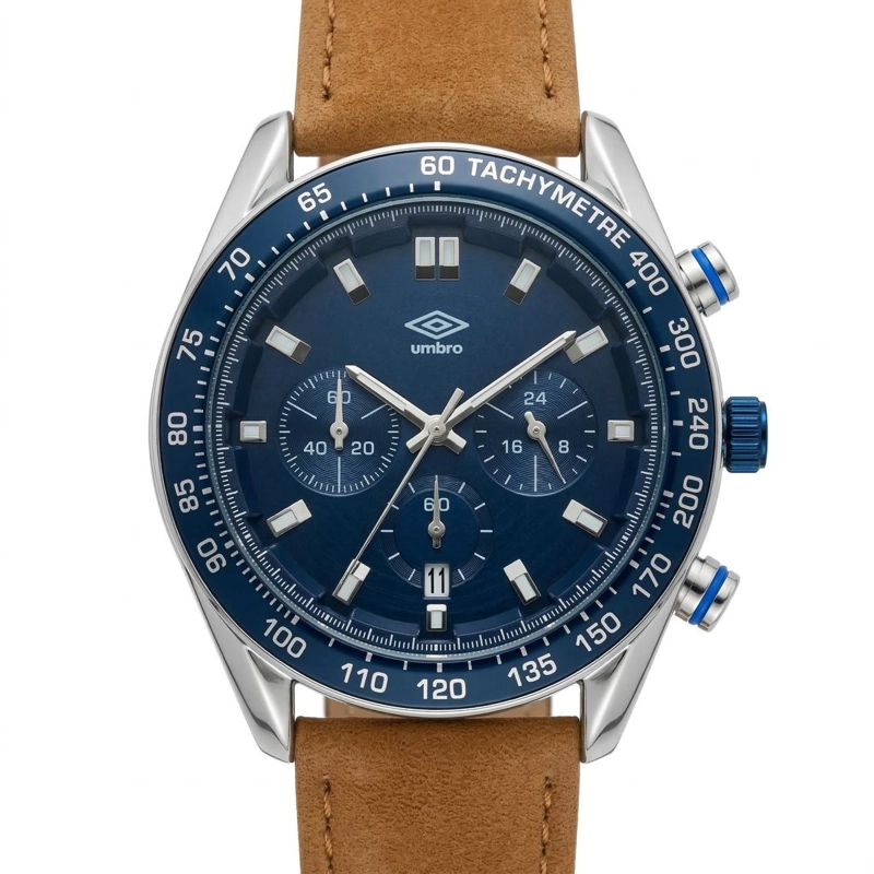 RELOJ ANALOGO HOMBRE UMBRO PLUS CAFE  UMBP-1500-115 - 2
