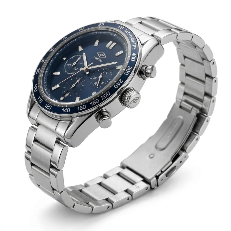 RELOJ ANALOGO HOMBRE UMBRO PLUS PLATEADO UMBP-1500-118 - 5