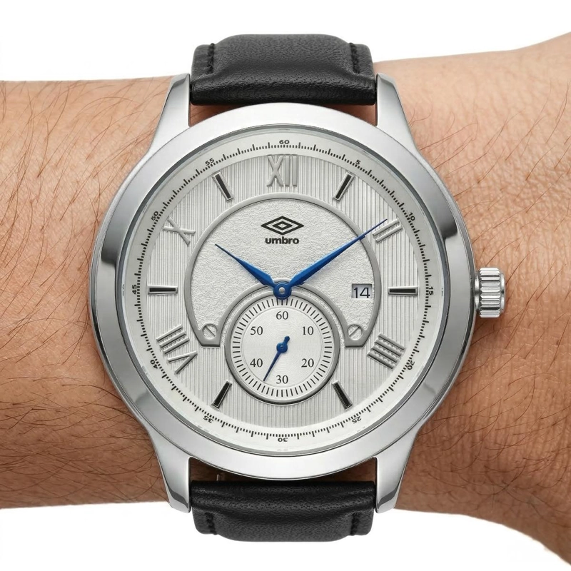 RELOJ ANALOGO HOMBRE UMBRO PLUS NEGRO UMBP-1500-132 - 5