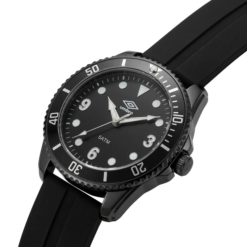RELOJ ANALOGO HOMBRE UMBRO PLUS NEGRO UMBP-1500-140 - 1