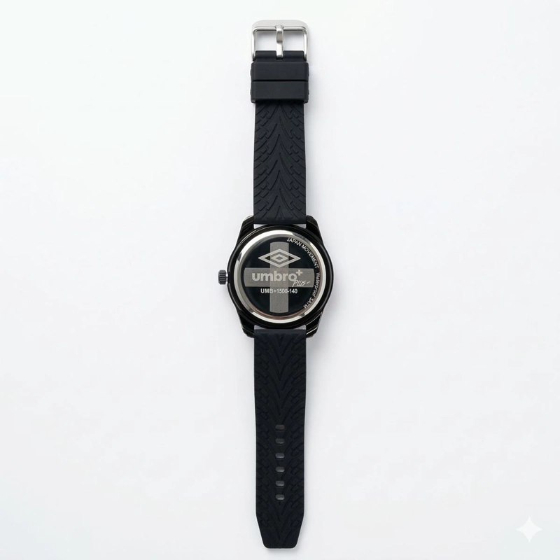 RELOJ ANALOGO HOMBRE UMBRO PLUS NEGRO UMBP-1500-140 - 4