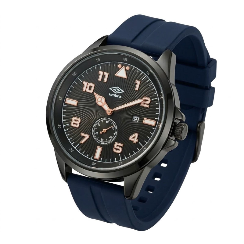 RELOJ ANALOGO HOMBRE UMBRO PLUS NEGRO UMBP-1500-148 - 3