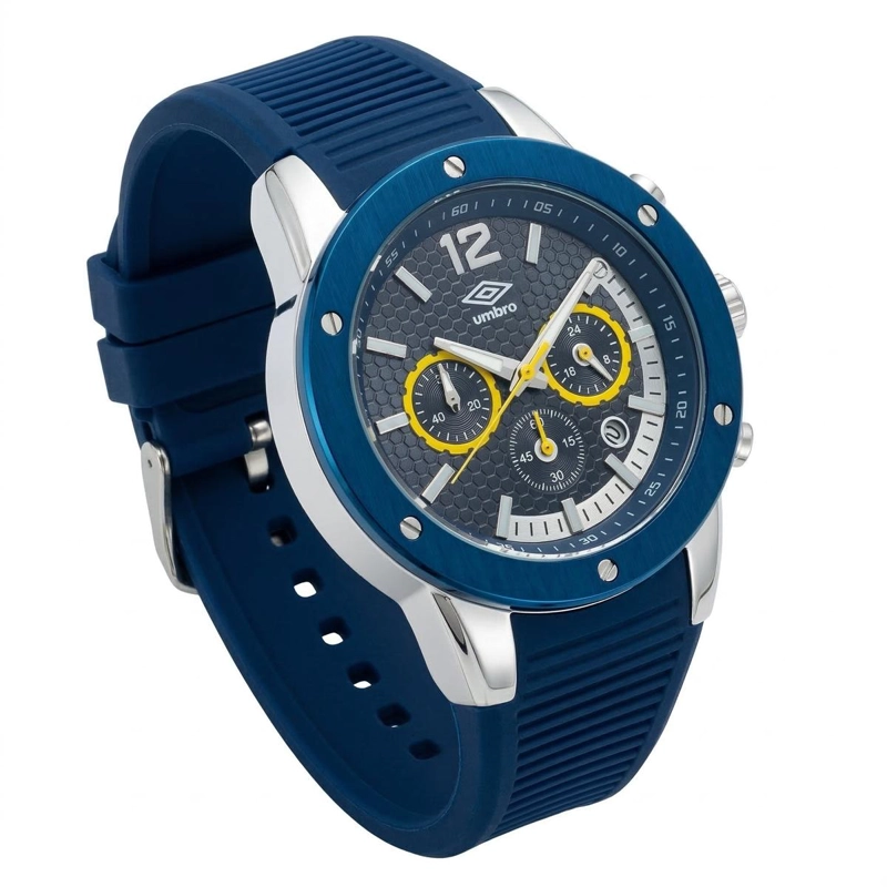 RELOJ ANALOGO HOMBRE UMBRO PLUS AZUL UMBP-1500-175 - 3