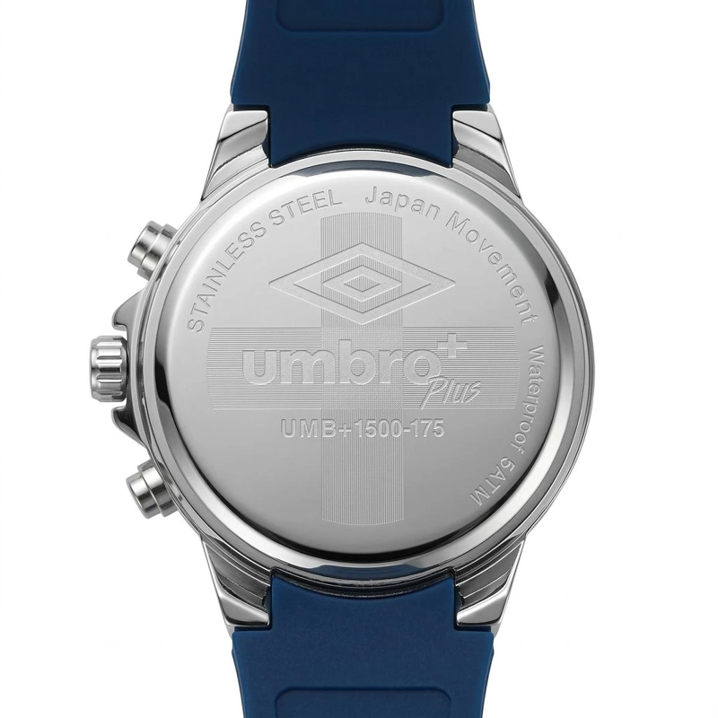 RELOJ ANALOGO HOMBRE UMBRO PLUS AZUL UMBP-1500-175 - 4